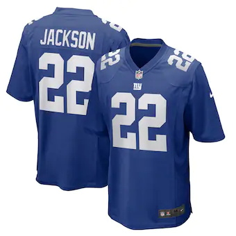 mens nike adoree jackson royal new york giants game player 